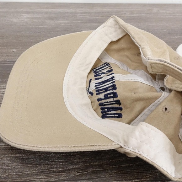 Dauphin Island Alabama Hat Cap Strap Back Embroidered Oars Lucky 7 Mens USA - Picture 7 of 9